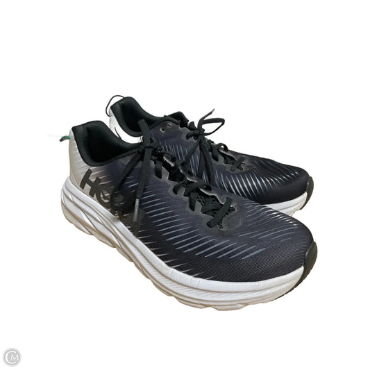 Shoes Athletic By Hoka In Black & White, Size: 9