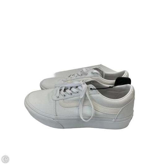 Shoes Sneakers By Vans In White, Size: 11