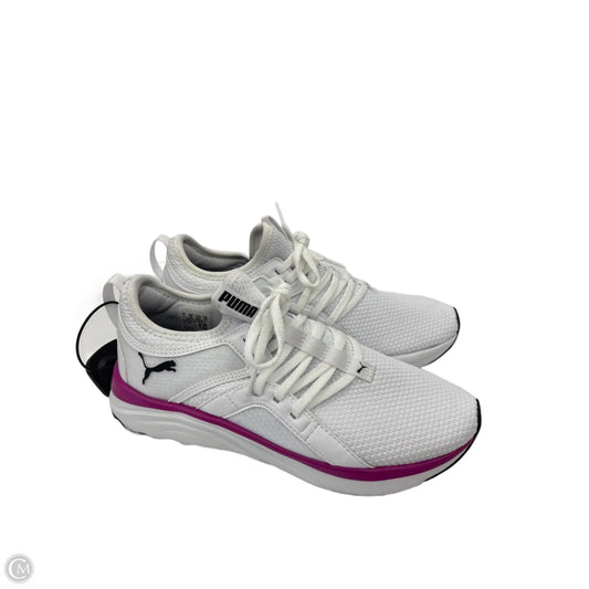 Shoes Athletic By Puma In Purple & White, Size: 8.5