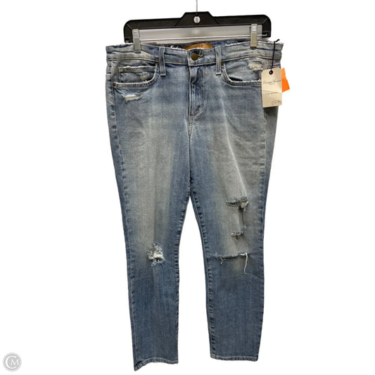 Jeans Straight By Joes Jeans In Blue Denim, Size: 10