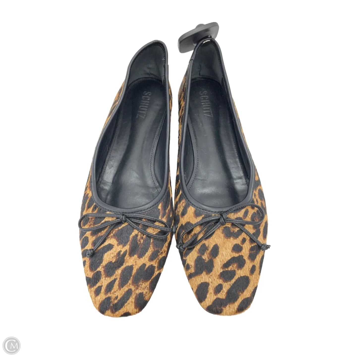 Shoes Flats By Schutz In Animal Print, Size: 9.5