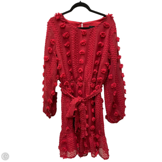 Dress Party Short By Ashley Stewart In Red, Size: Xl