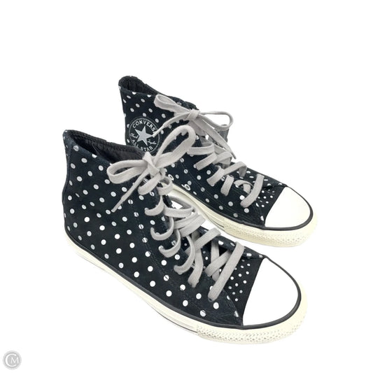 Shoes Sneakers By Converse In Polkadot Pattern, Size: 7