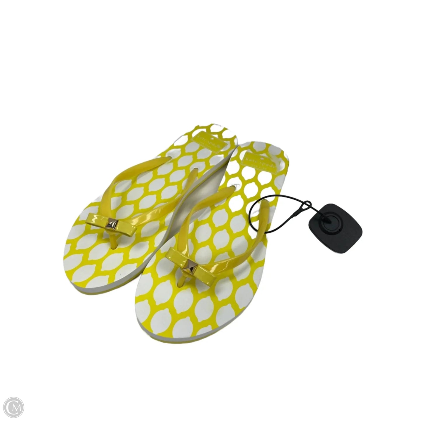 Sandals Designer By Kate Spade In Yellow, Size: 7