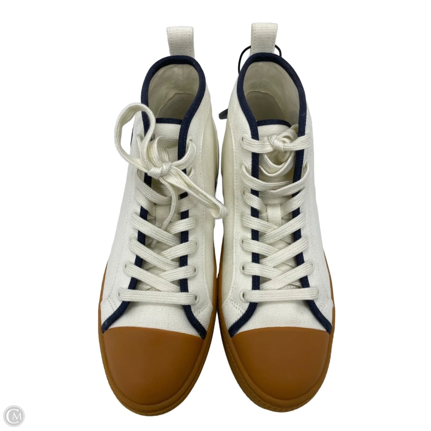 Shoes Designer By Tory Burch In Cream, Size: 7.5