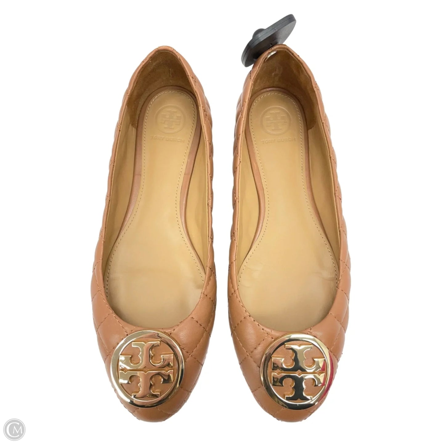 Shoes Designer By Tory Burch In Tan, Size: 7.5