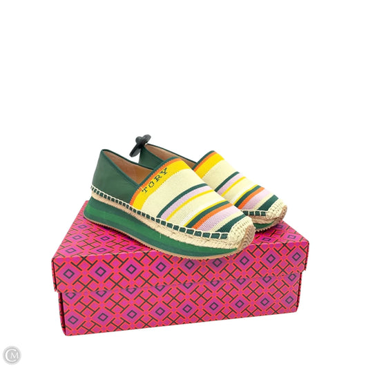 Shoes Designer By Tory Burch In Green, Size: 7.5