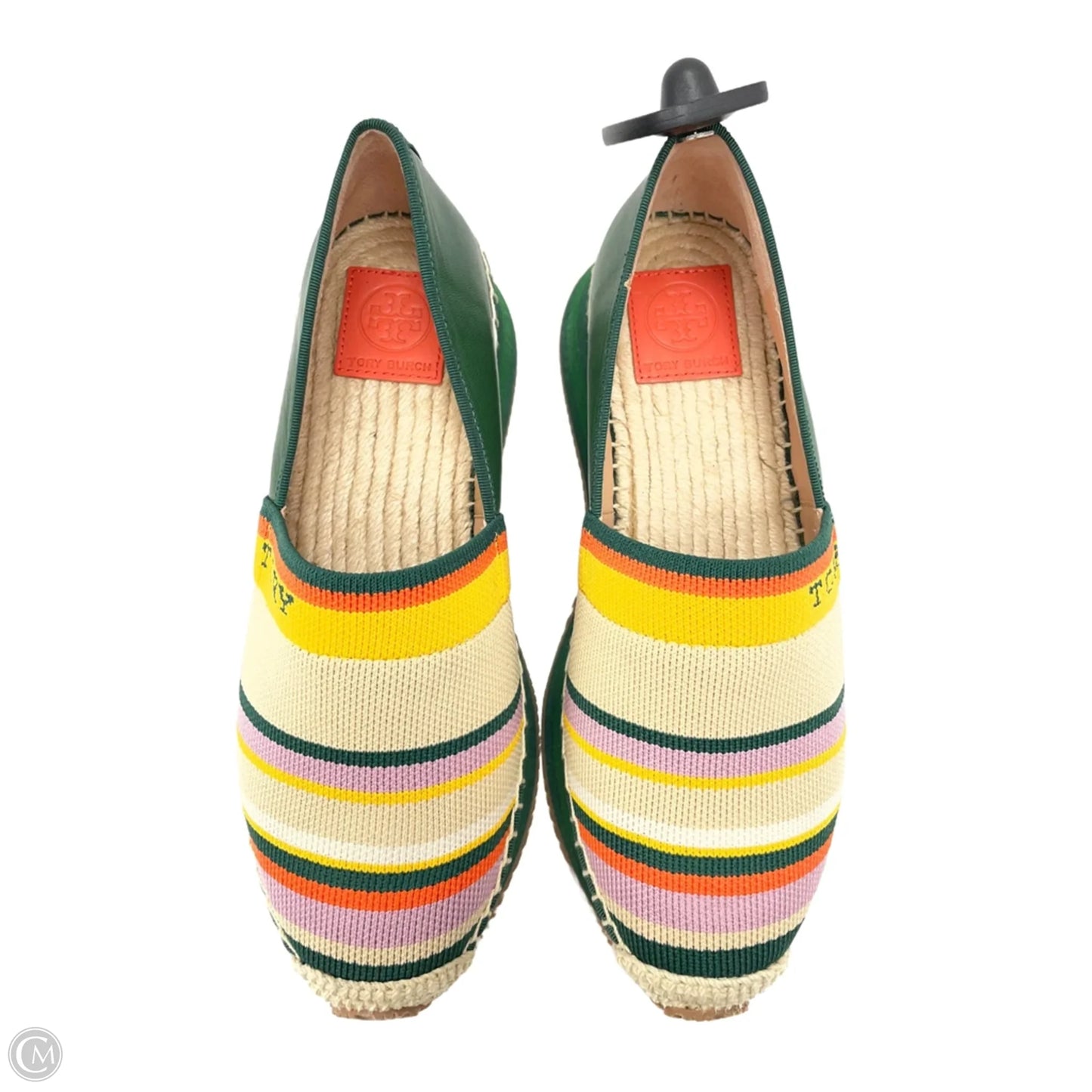 Shoes Designer By Tory Burch In Green, Size: 7.5