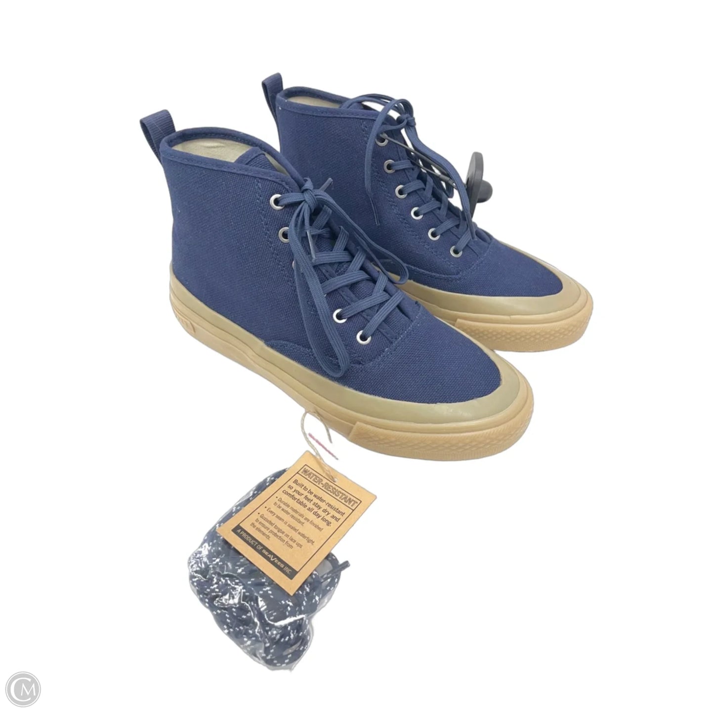Boots Ankle Flats By Seavees In Navy, Size: 8