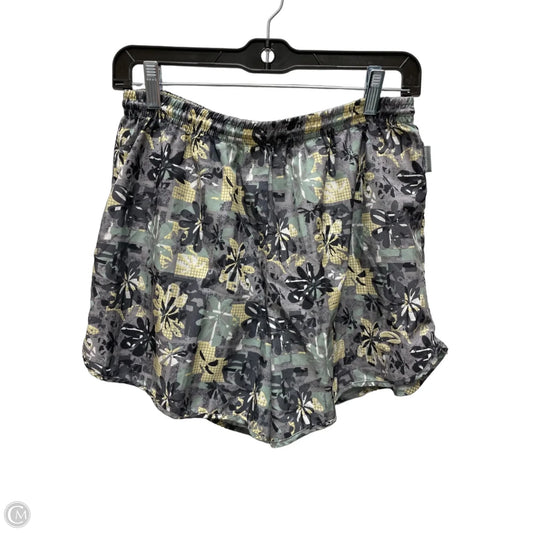 Athletic Shorts By Brooks In Green & Yellow, Size: M