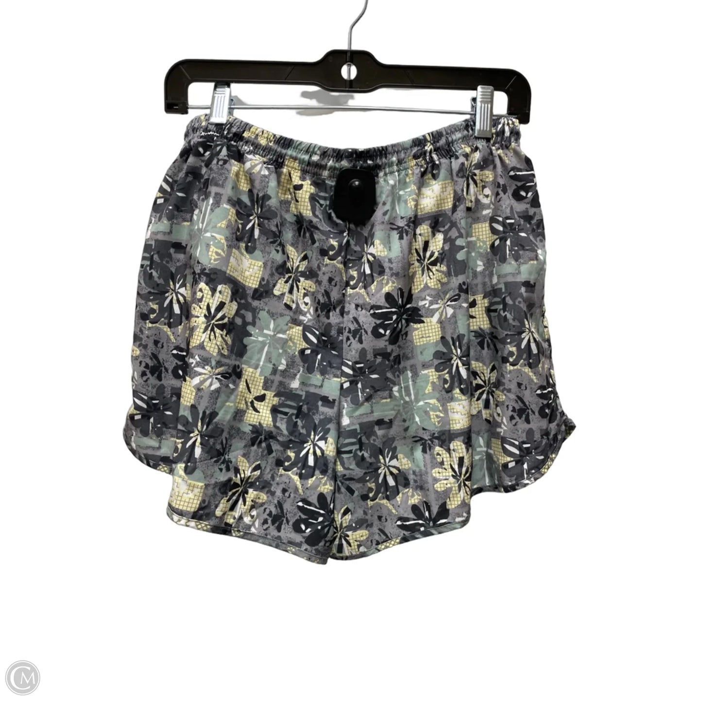 Athletic Shorts By Brooks In Green & Yellow, Size: M