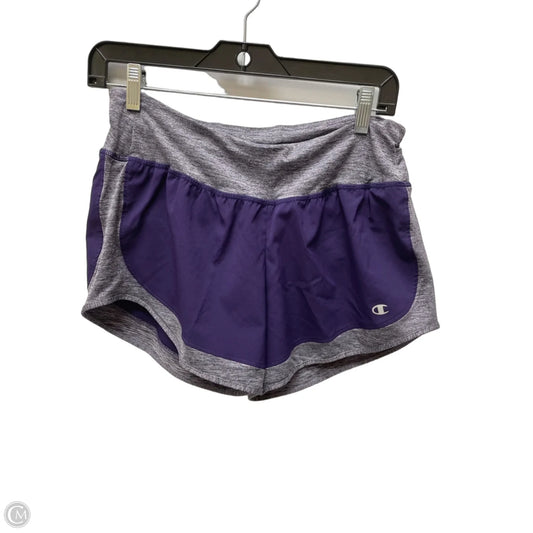 Athletic Shorts By Champion In Purple, Size: S