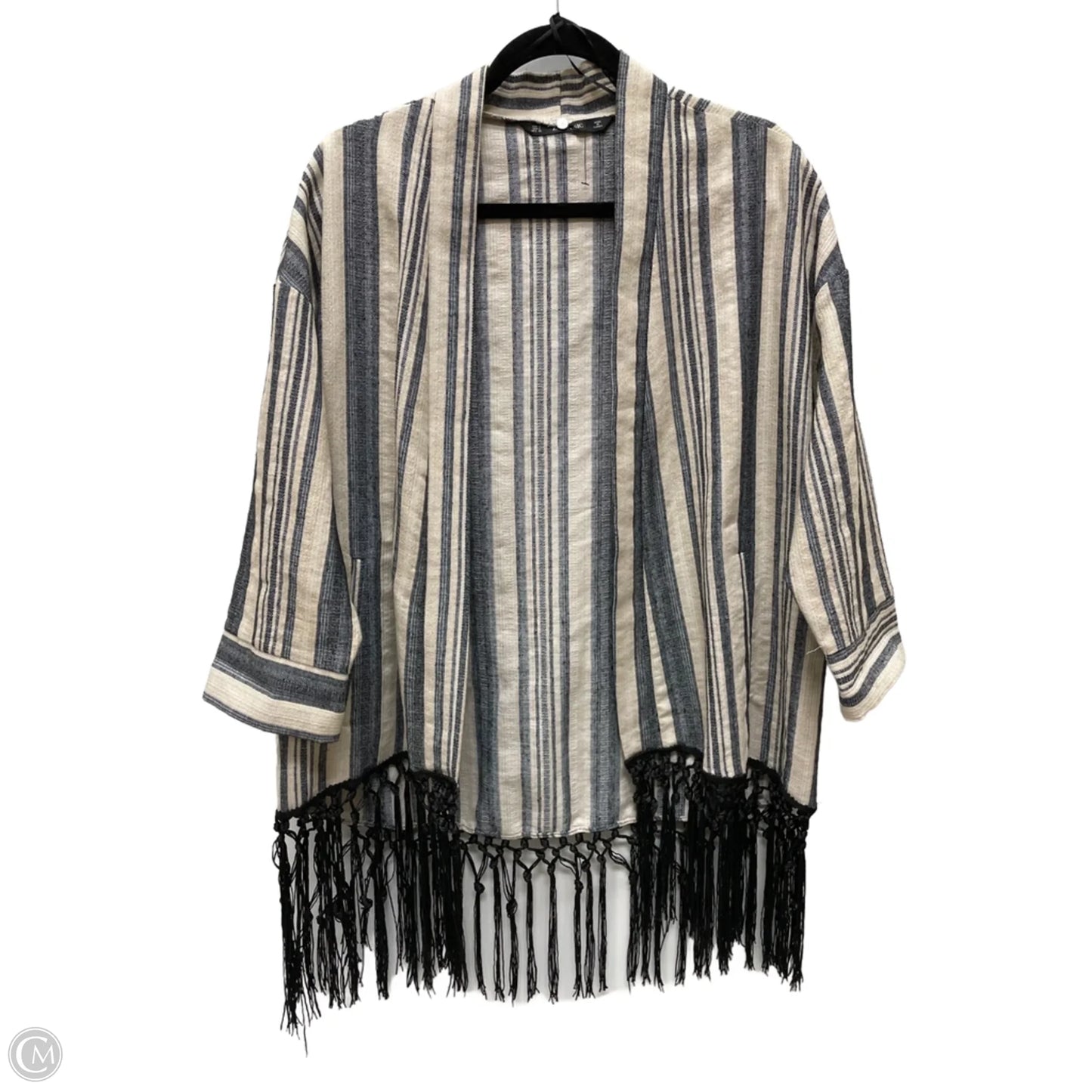 Cardigan By Zara Basic In Striped Pattern, Size: S