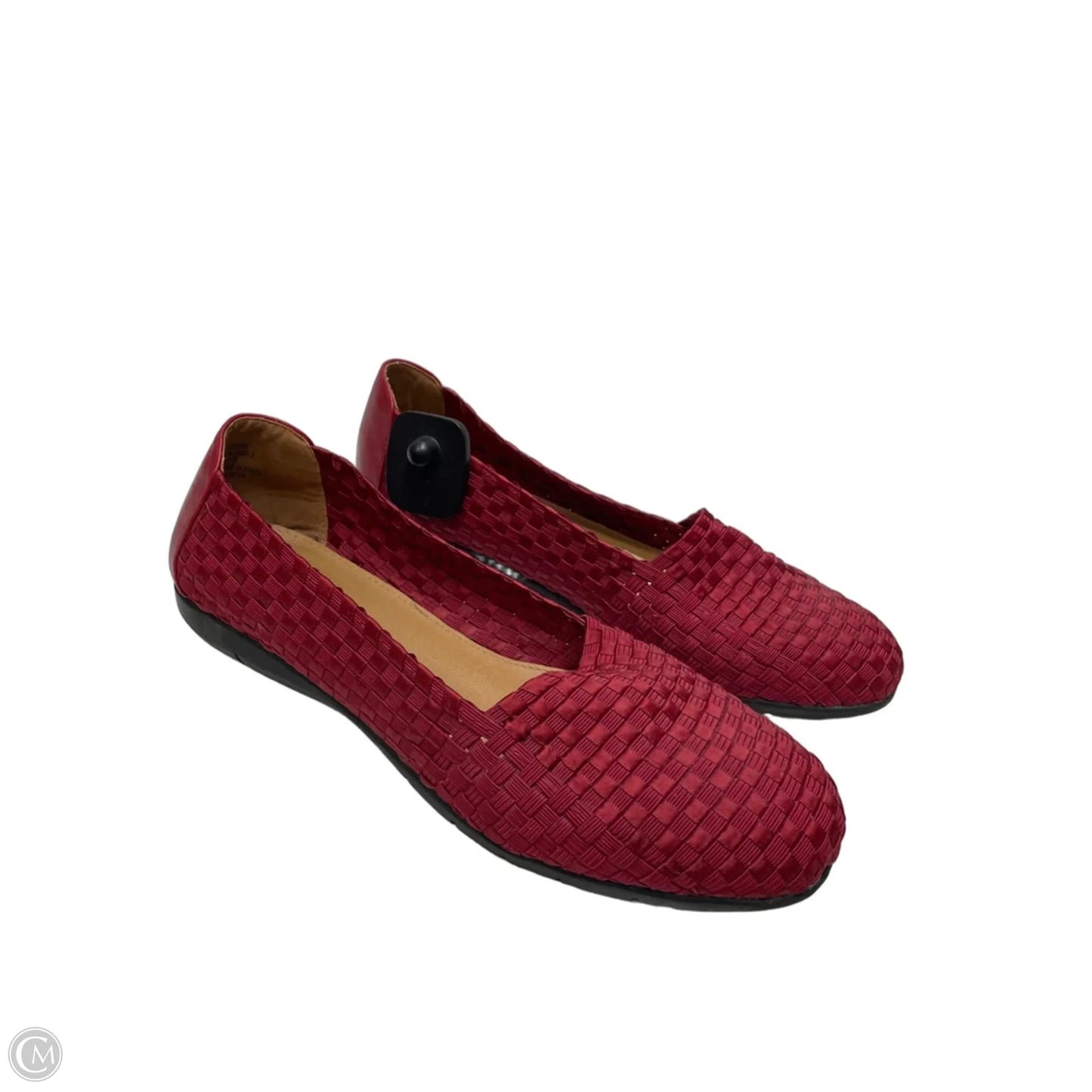 Shoes Flats By Comfortview In Red, Size: 10.5