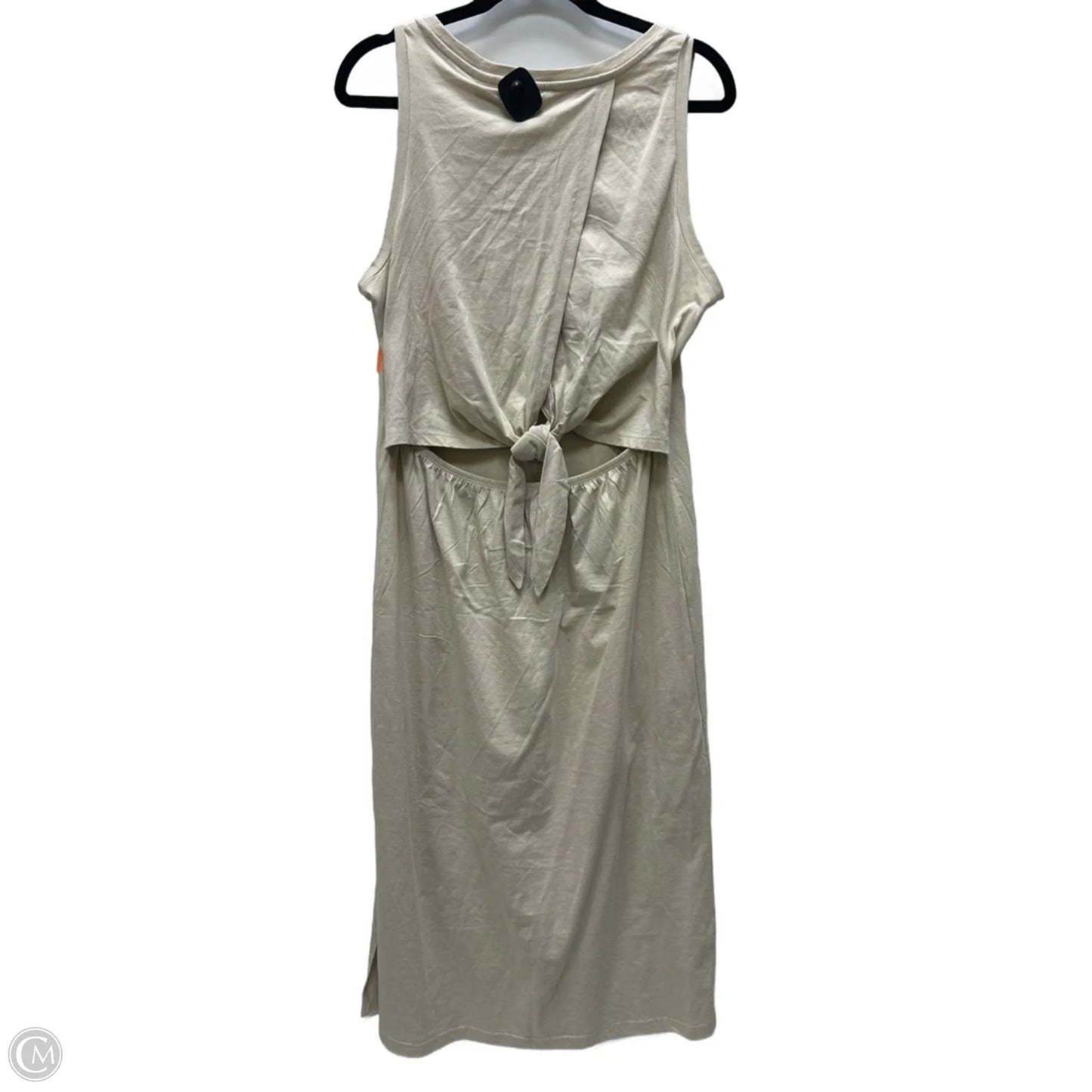 Dress Casual Maxi By Gap In Beige, Size: L