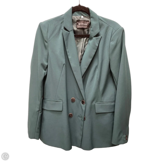 Blazer By Clothes Mentor In Green, Size: Xl