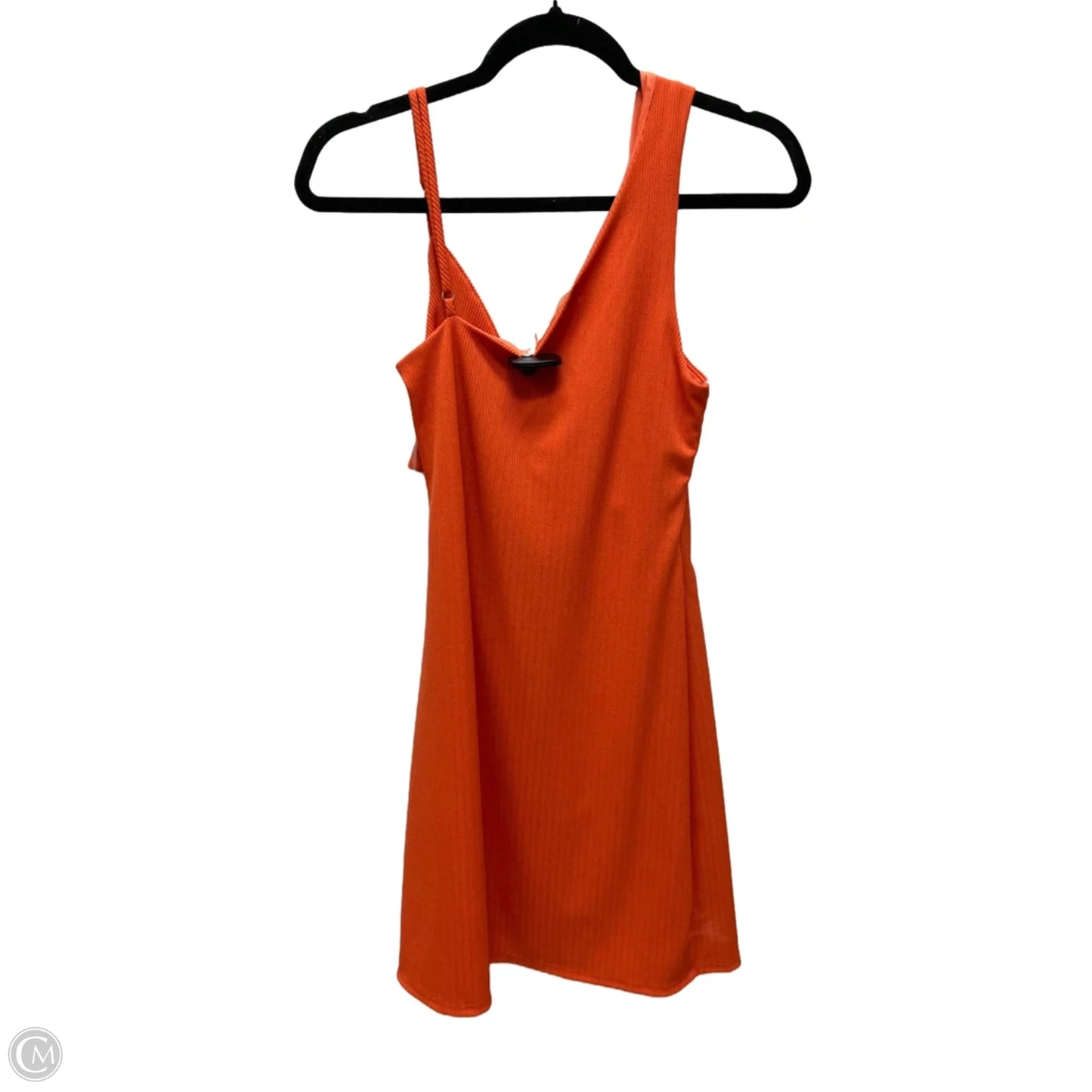 Dress Casual Short By Grace In Orange, Size: M