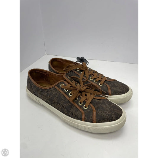 Shoes Designer By Michael Kors In Brown & Tan, Size: 10