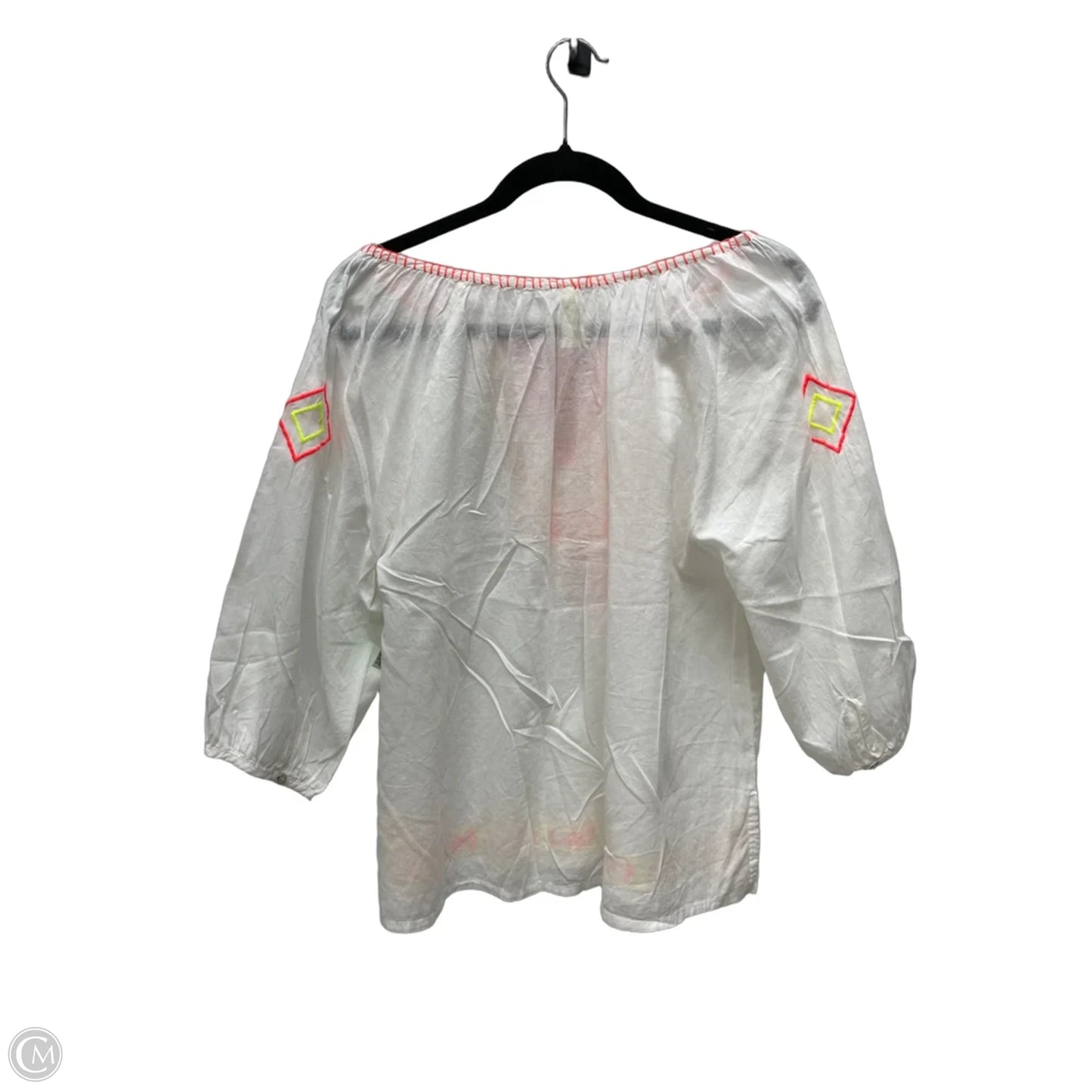 Top Long Sleeve By Truth In Cream, Size: L