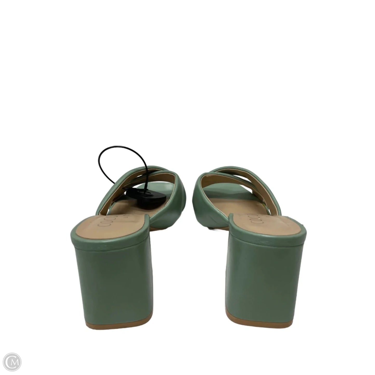 Sandals Heels Block By Matisse In Green, Size: 6