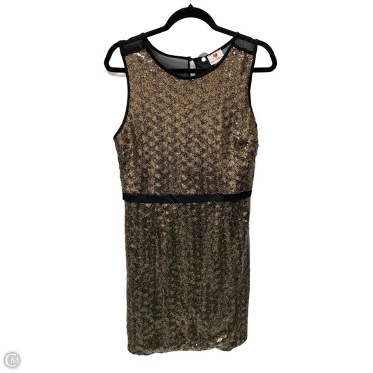 Dress Party Short By One Clothing In Black & Gold, Size: L