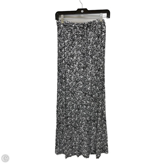 Skirt Maxi By Cynthia Rowley In Black & White, Size: M