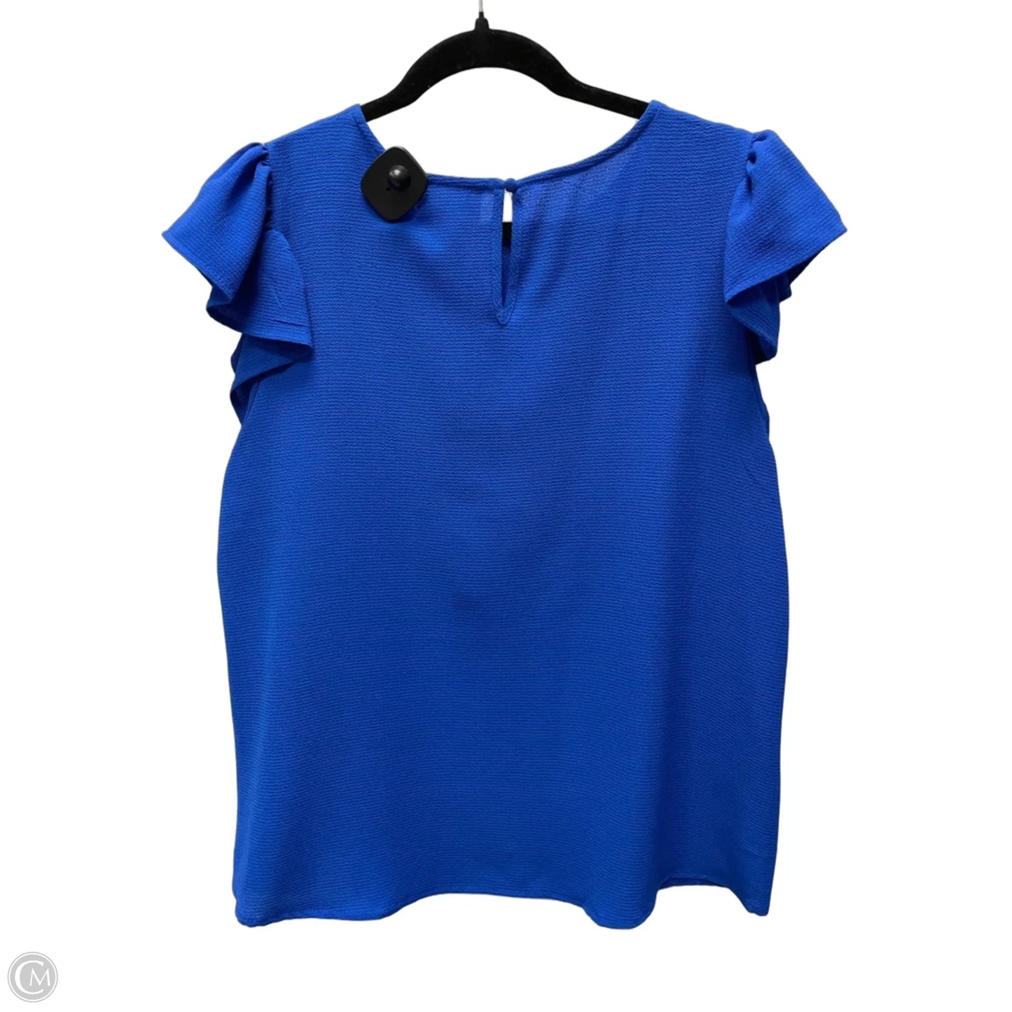 Top Short Sleeve By Clothes Mentor In Blue, Size: L