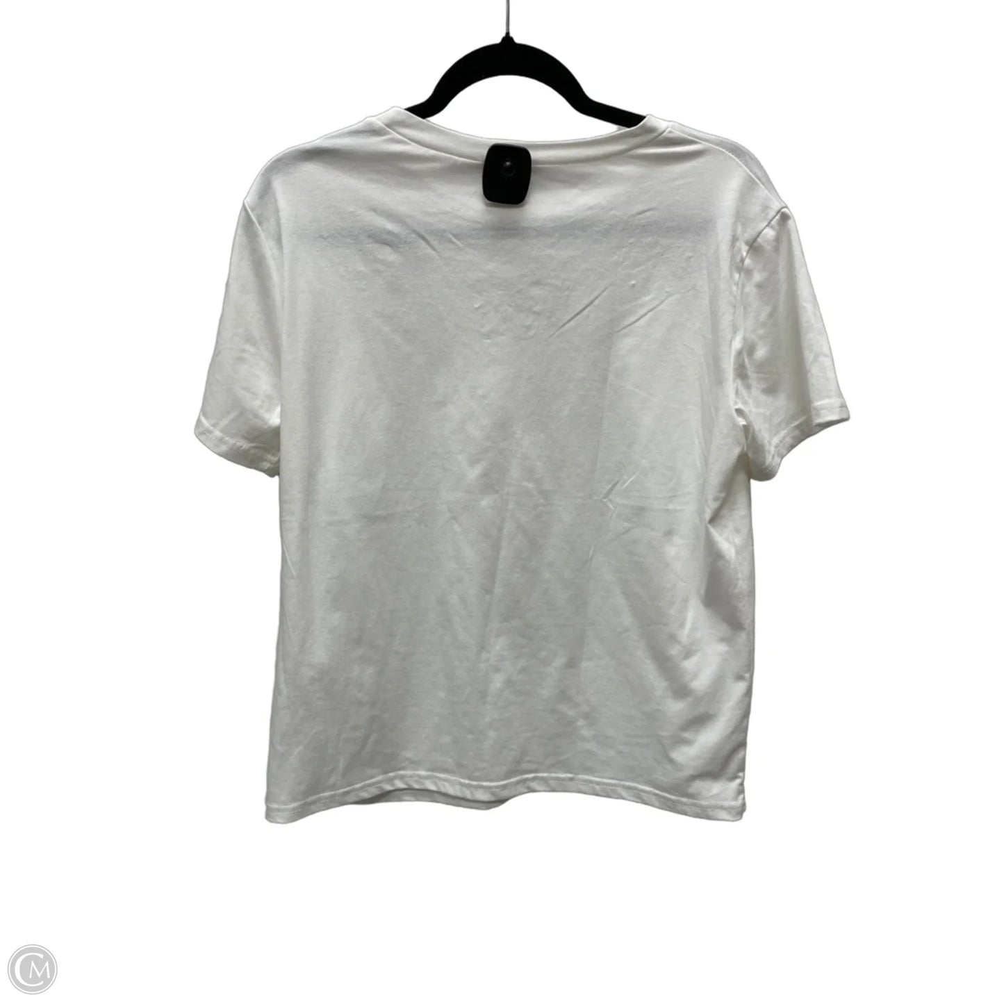 Top Short Sleeve By Ontwelfth In Cream, Size: Xl