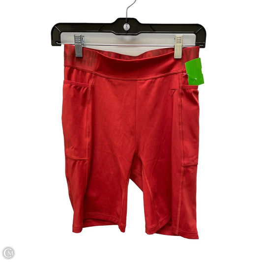 Athletic Shorts By Gym Shark In Red, Size: M