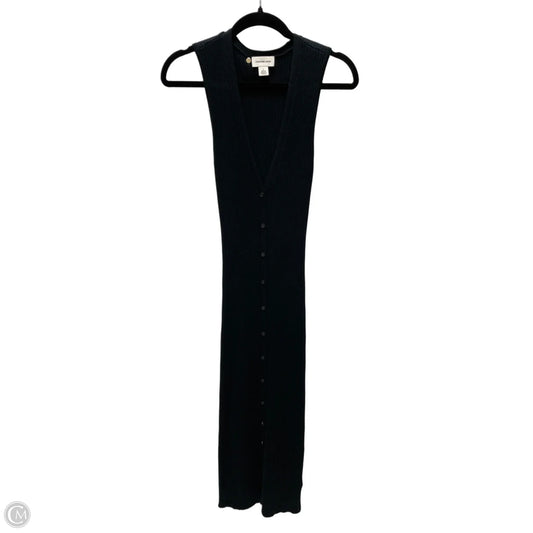 Dress Casual Midi By Calvin Klein In Black, Size: M