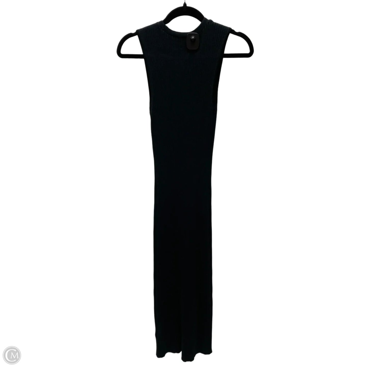 Dress Casual Midi By Calvin Klein In Black, Size: M