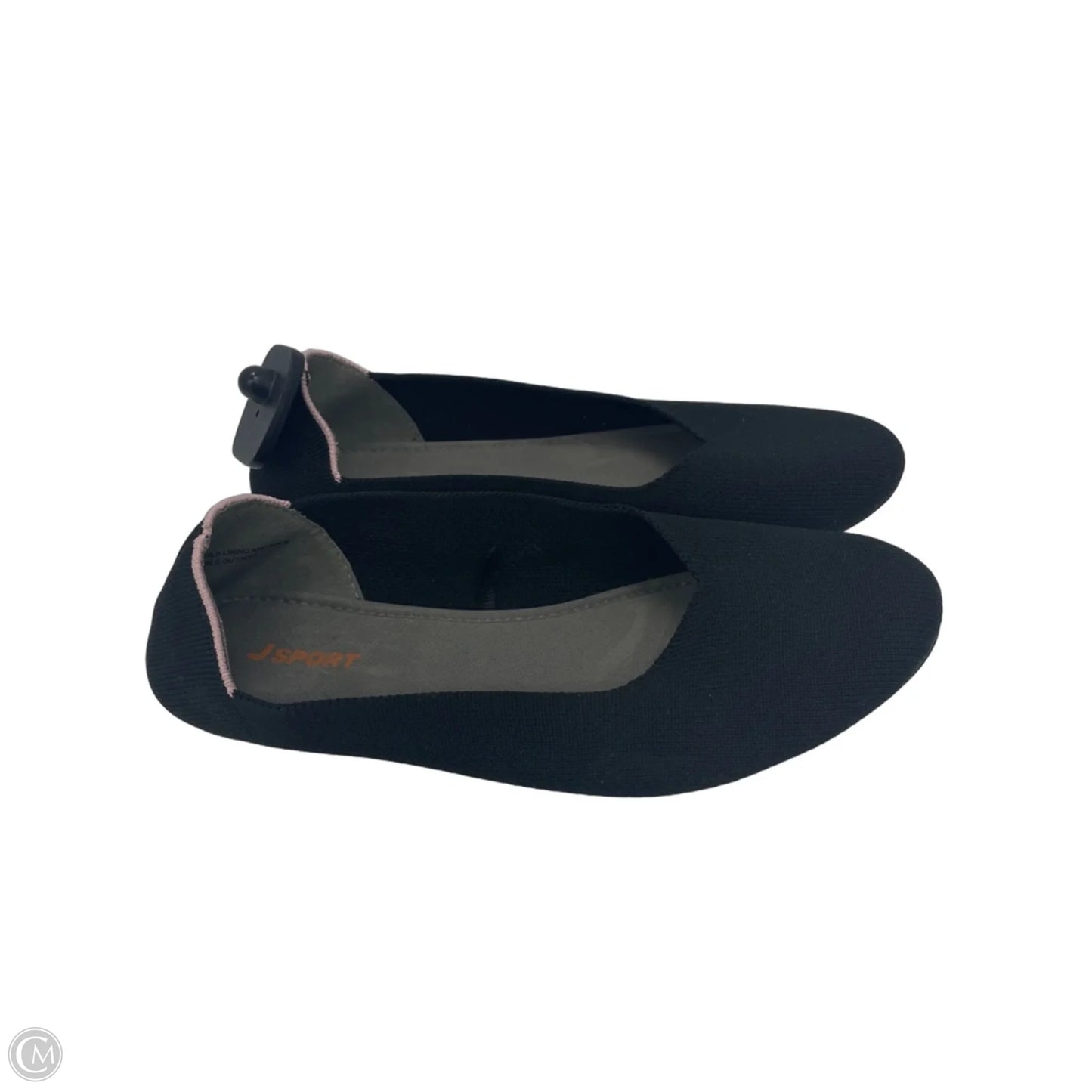 Shoes Flats By Clothes Mentor In Black, Size: 7.5