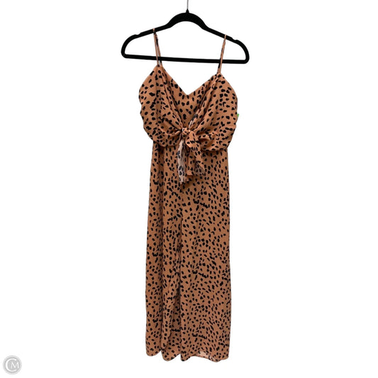 Jumpsuit By Gilli In Animal Print, Size: M