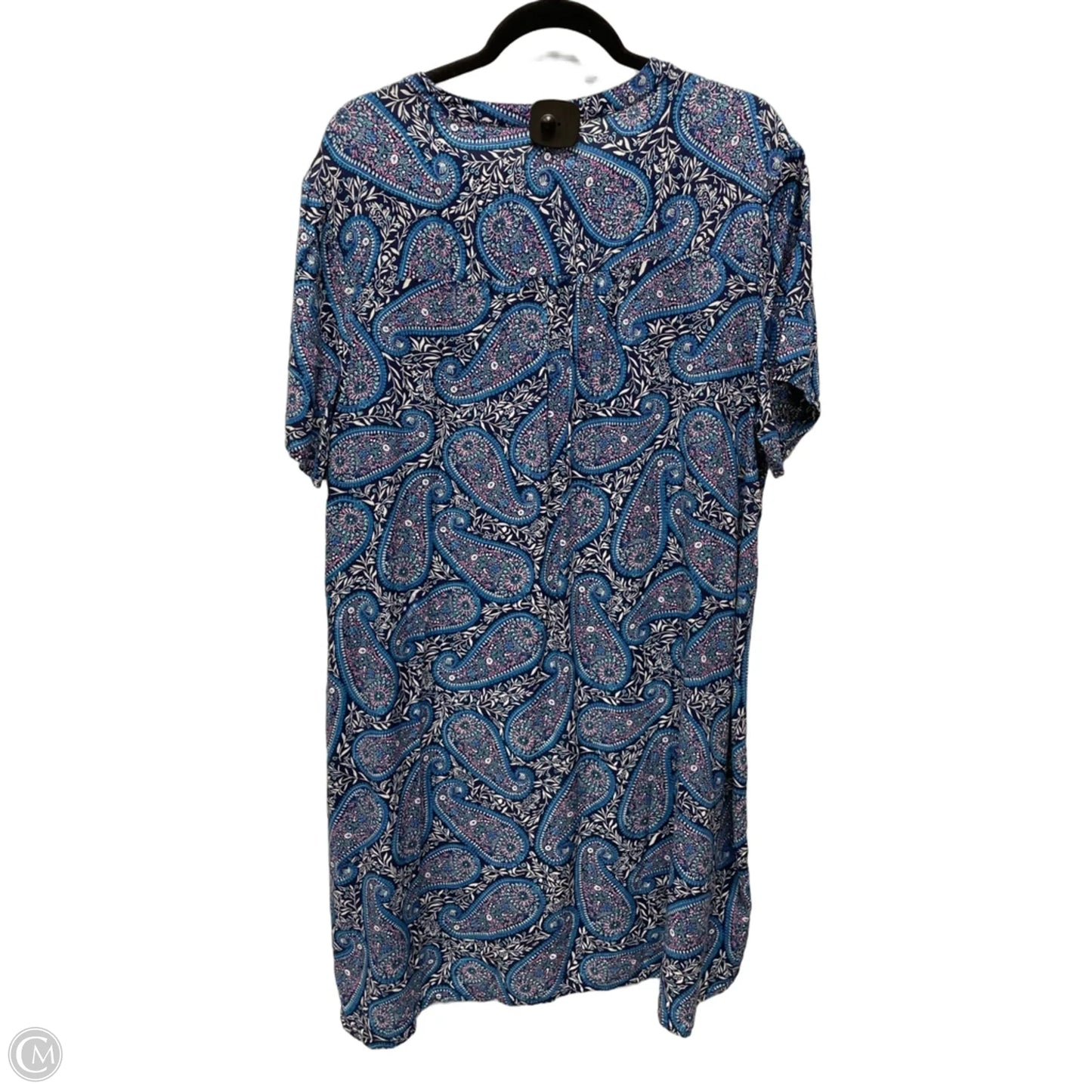 Dress Casual Short By Old Navy In Paisley Print, Size: Xl