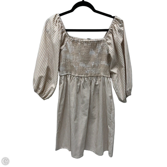 Dress Casual Short By Bibi In Striped Pattern, Size: L