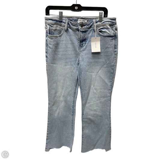 Jeans Wide Leg By Cello In Blue Denim, Size: 10