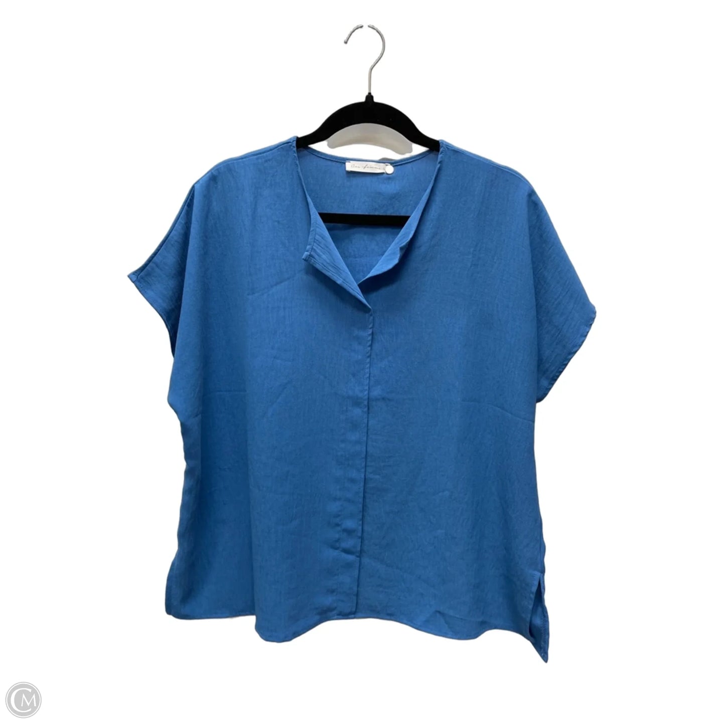 Top Short Sleeve By Ces Femme In Blue, Size: S