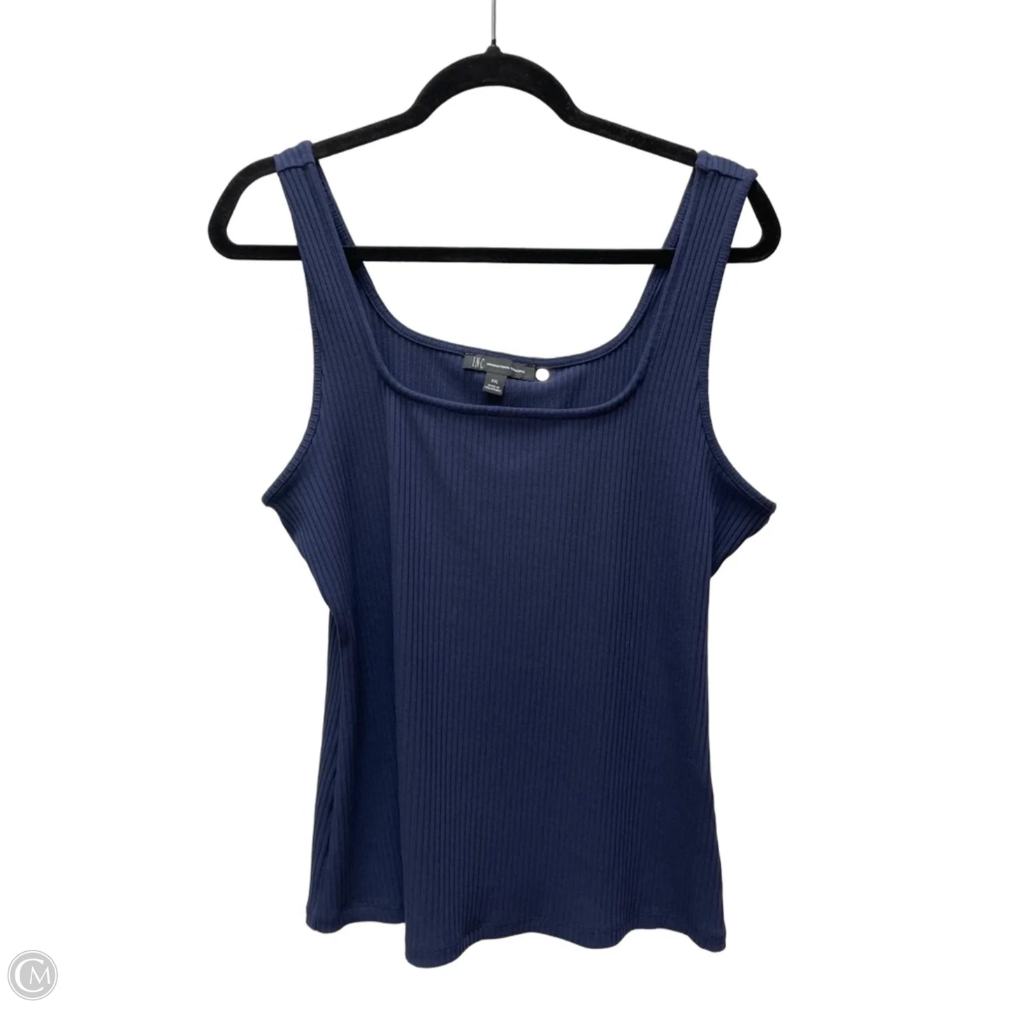 Top Sleeveless Basic By Inc In Blue, Size: 2x