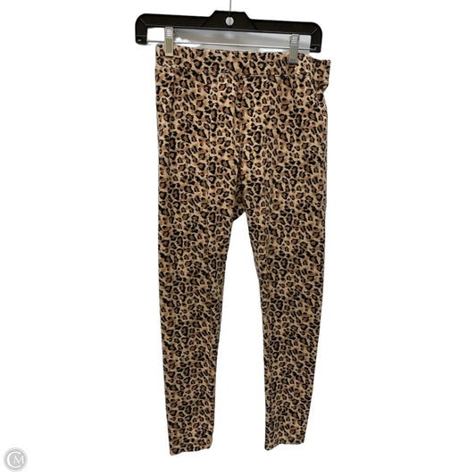 Pants Leggings By Soft Surroundings In Animal Print, Size: S