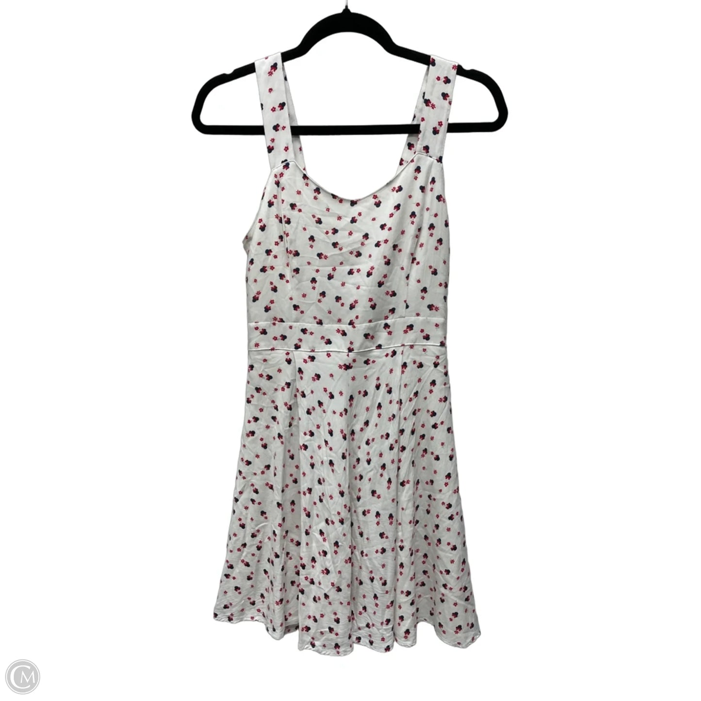 Dress Casual Short By Disney In Blue Red & White, Size: M
