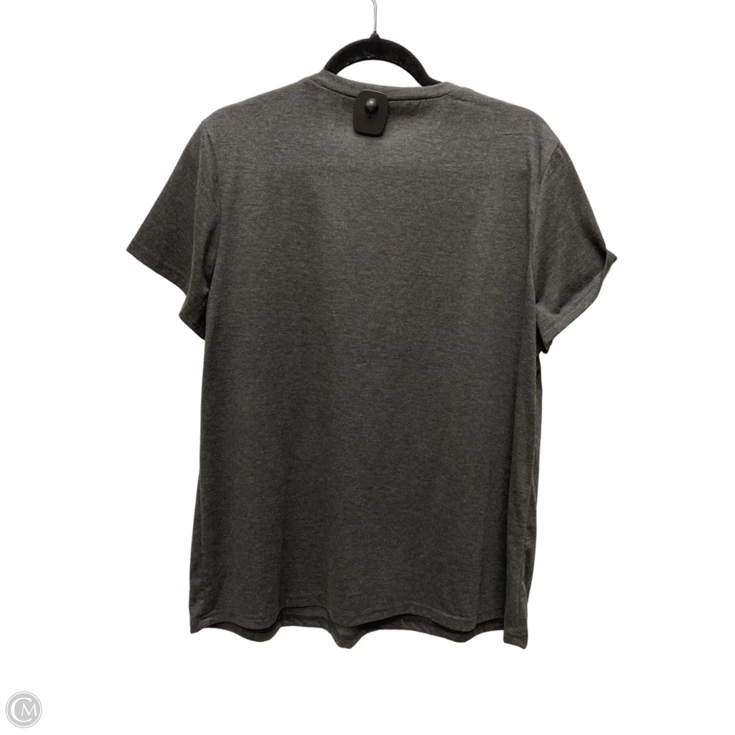 Top Short Sleeve By Clothes Mentor In Grey, Size: Xl