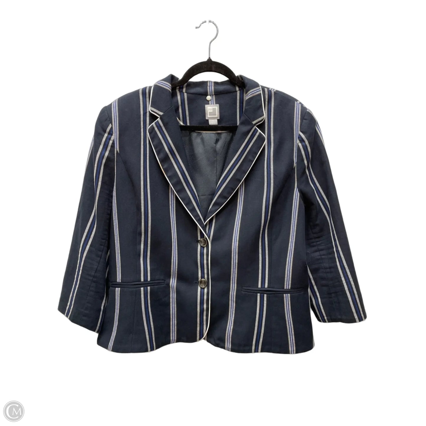 Blazer By Jcp In Striped Pattern, Size: Xl