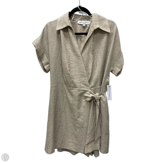 Romper By Emma And Michele In Tan, Size: L