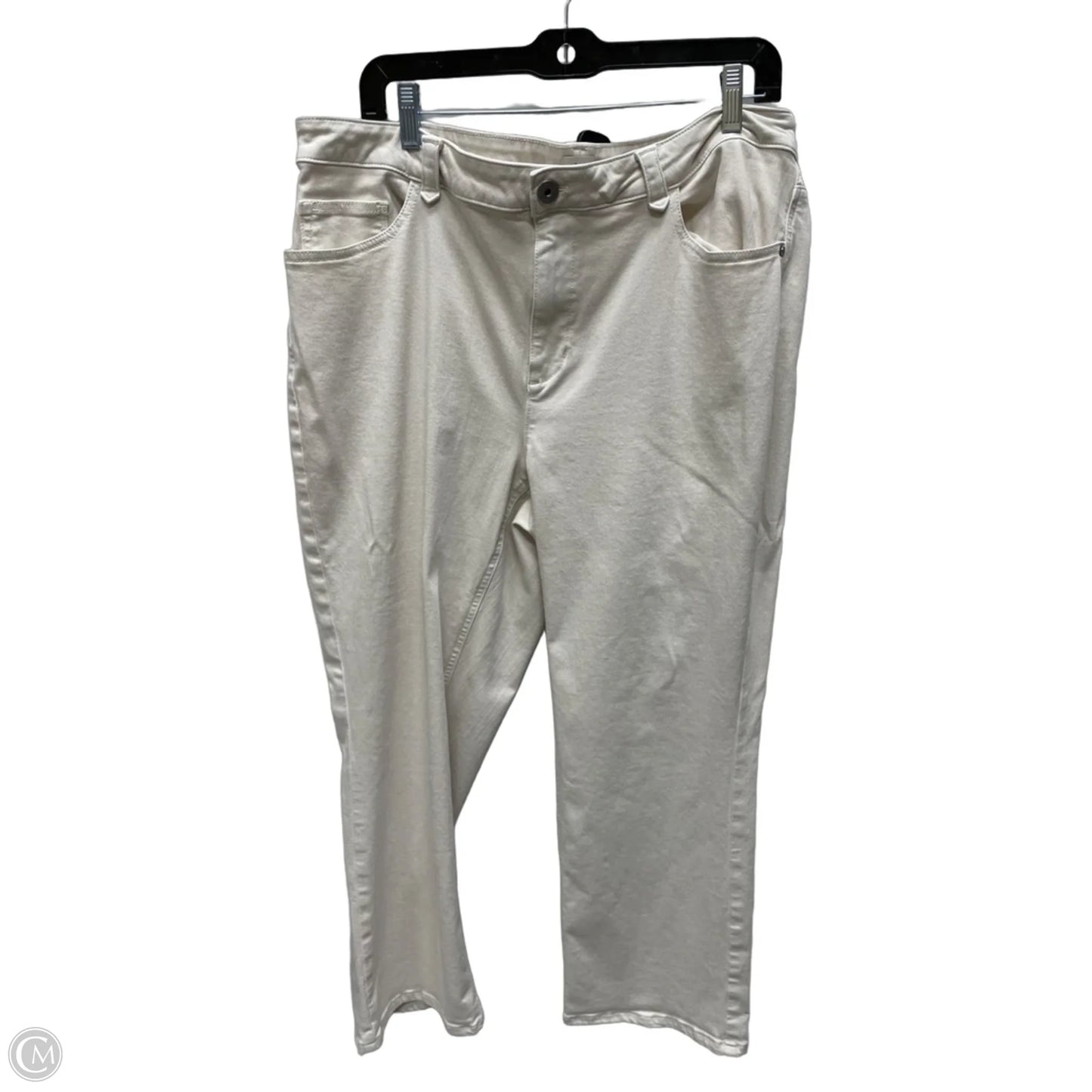 Jeans Boot Cut By J. Jill In Beige, Size: 18