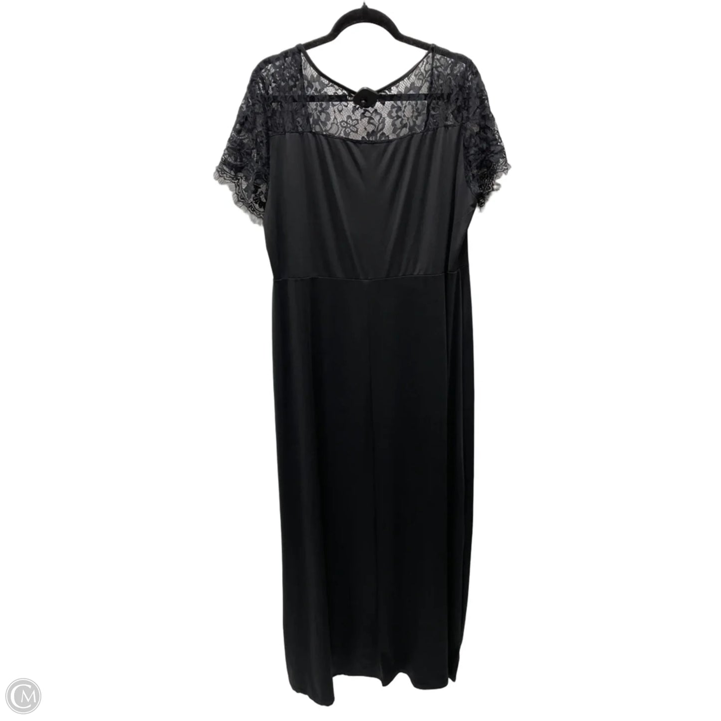 Dress Casual Maxi By Clothes Mentor In Black, Size: 2x
