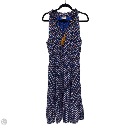 Dress Casual Midi By Thml In Geometric Pattern, Size: M
