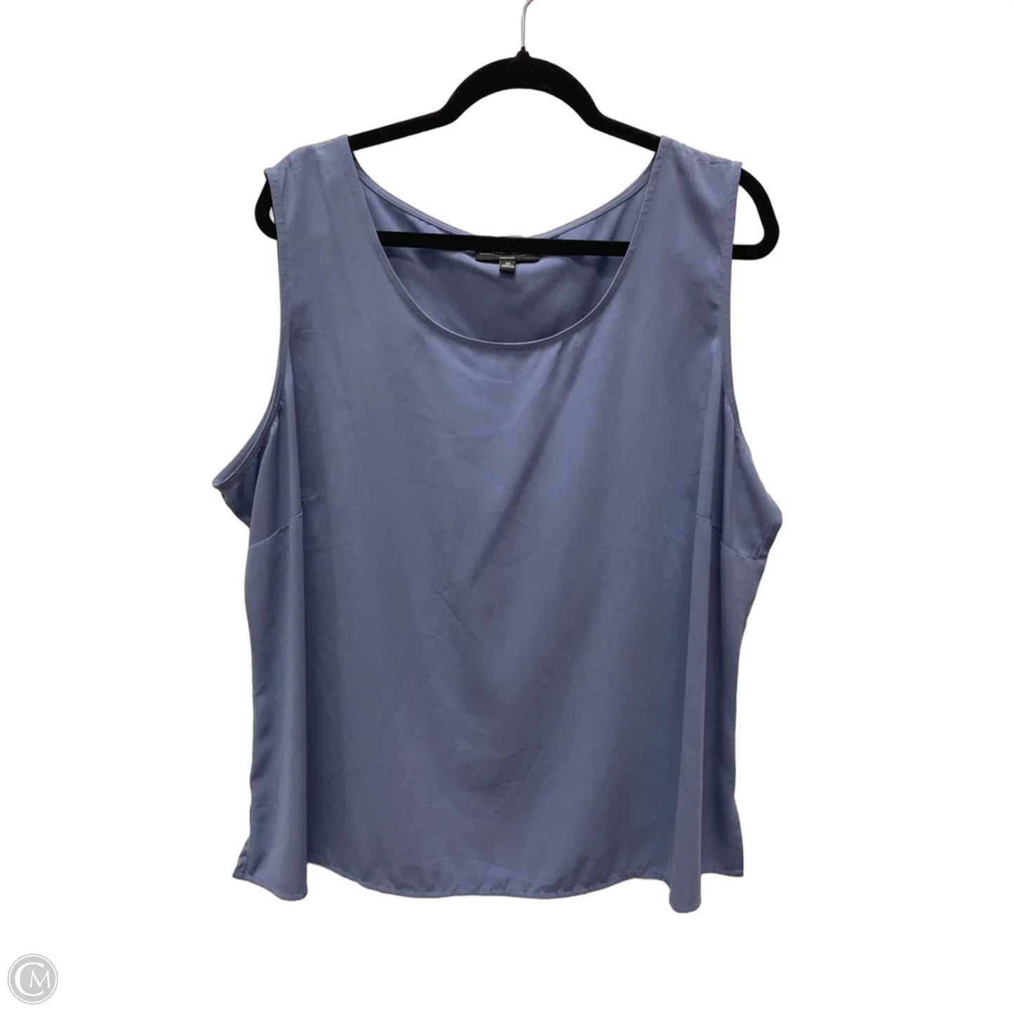 Top Sleeveless By Elementz In Blue, Size: 3x