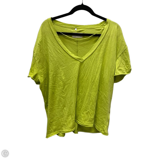 Top Short Sleeve By We The Free In Green, Size: Xs