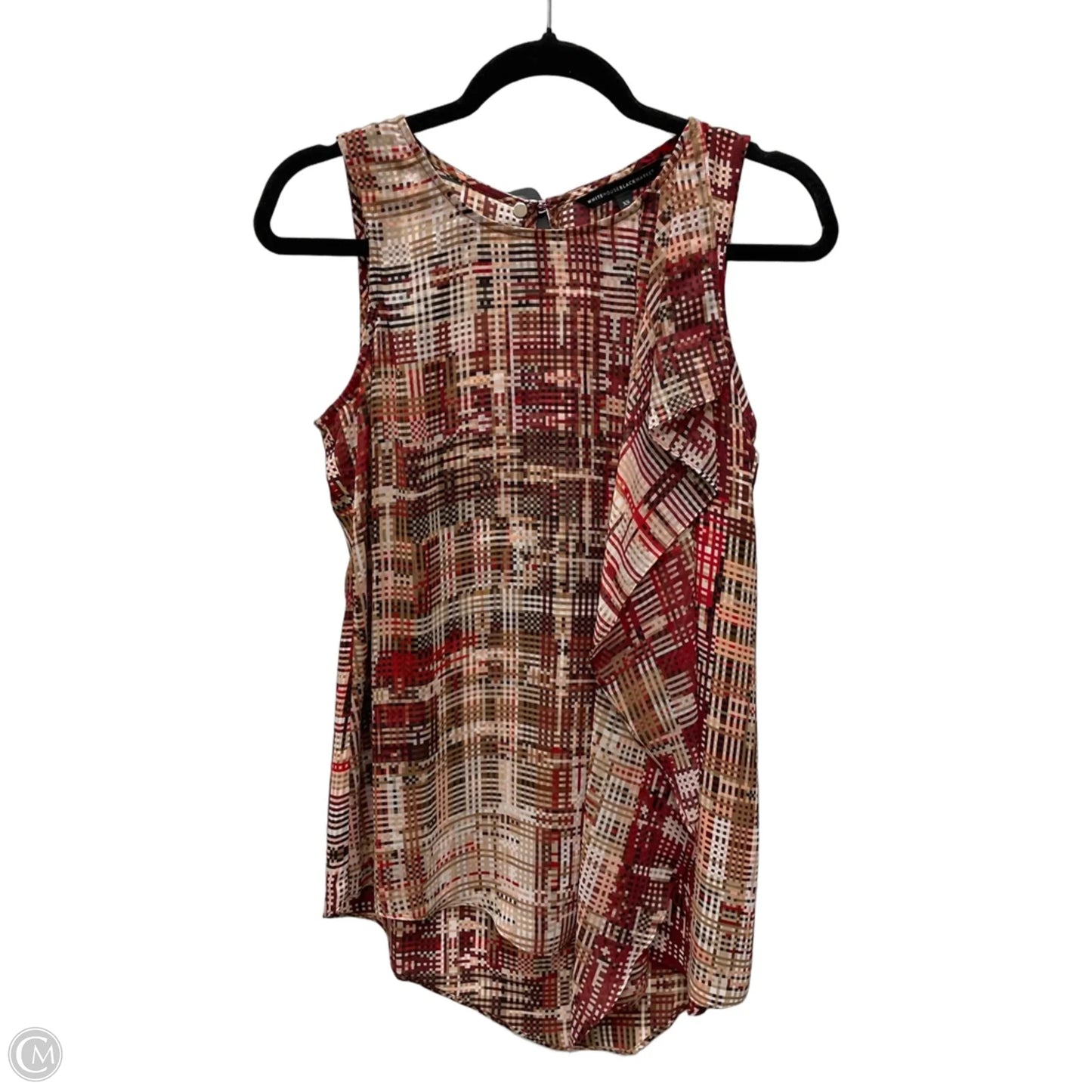 Top Sleeveless By White House Black Market In Peach, Size: Xs