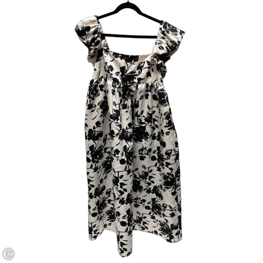 Dress Party Midi By Target-designer In Floral Print, Size: L
